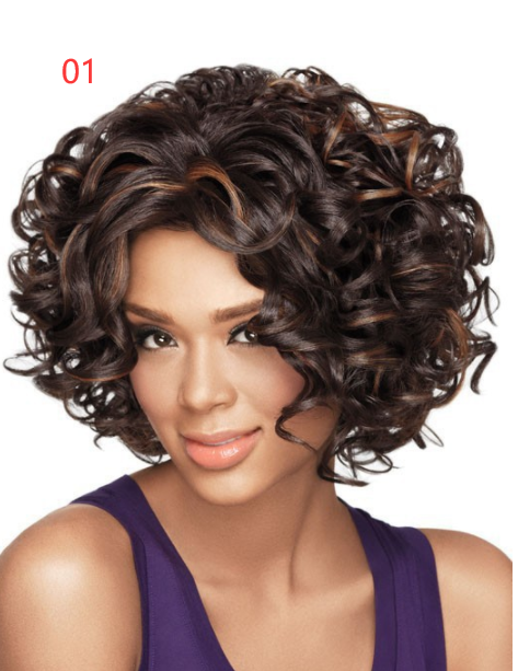MagnoliaHair®Ladies short curly hair set