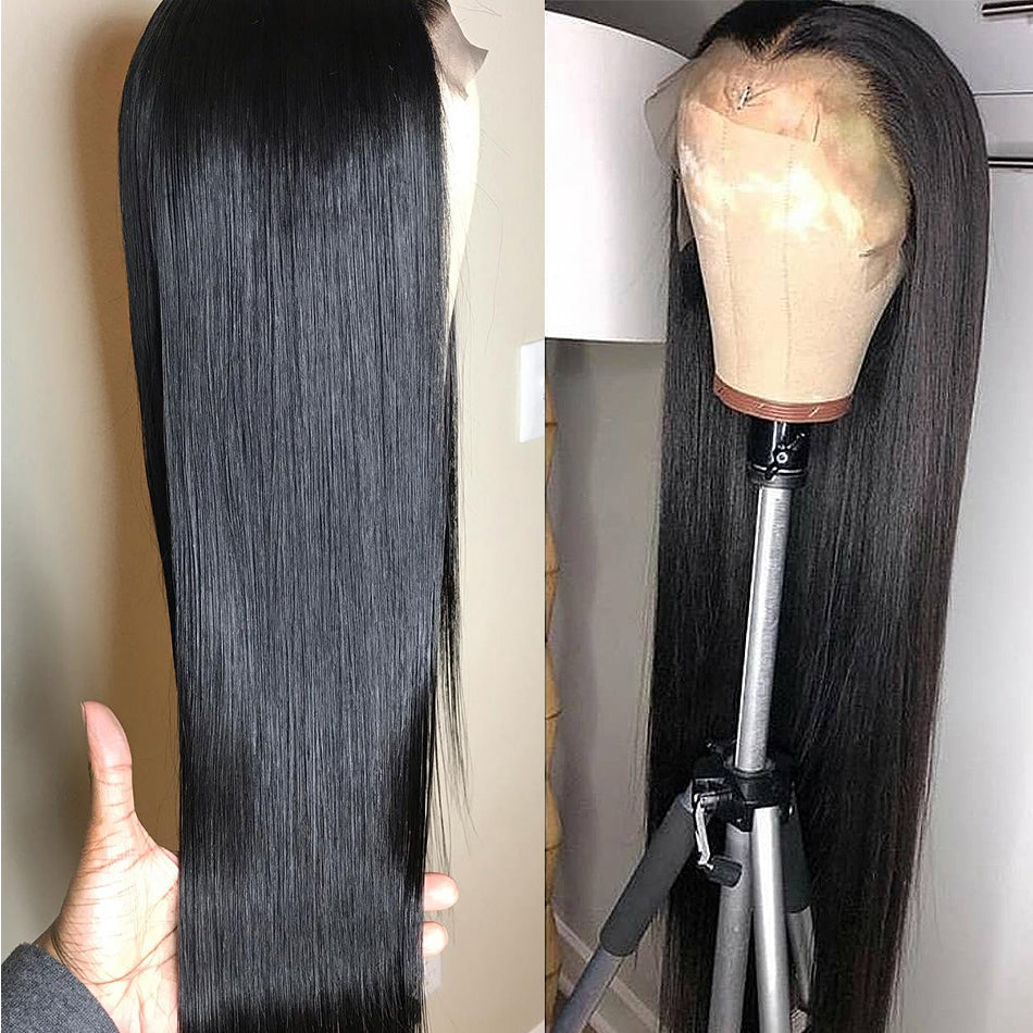 MagnoliaHair®European And American New Style Long Straight Hair Chemical Fiber Headgear