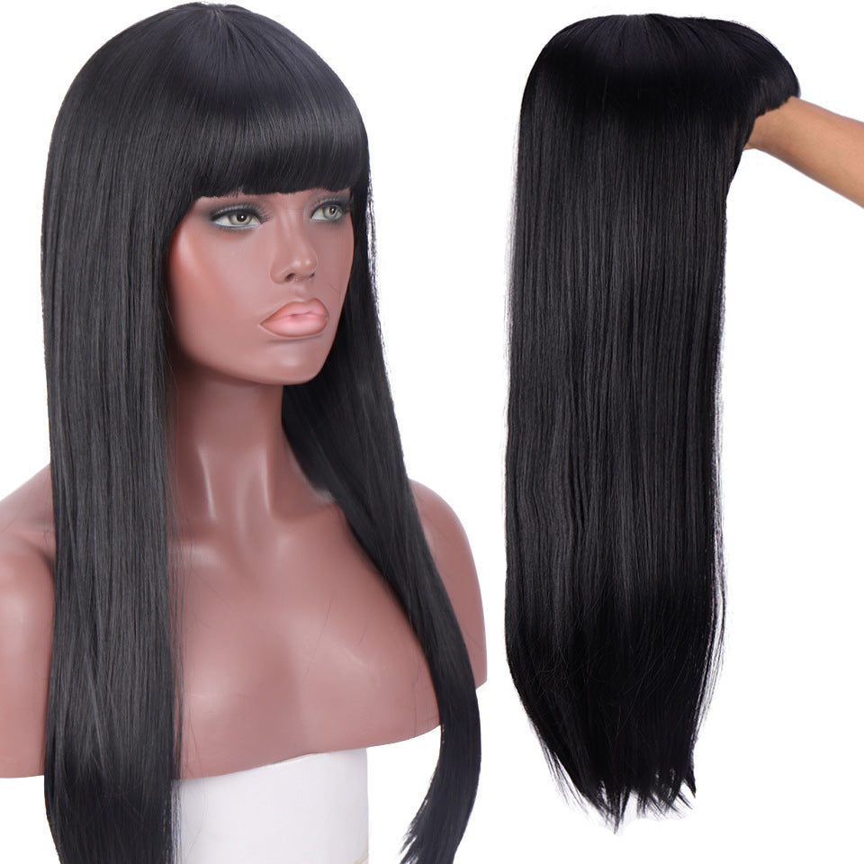 MagnoliaHair®Ladies Fashion Anime Straight Hair Headgear